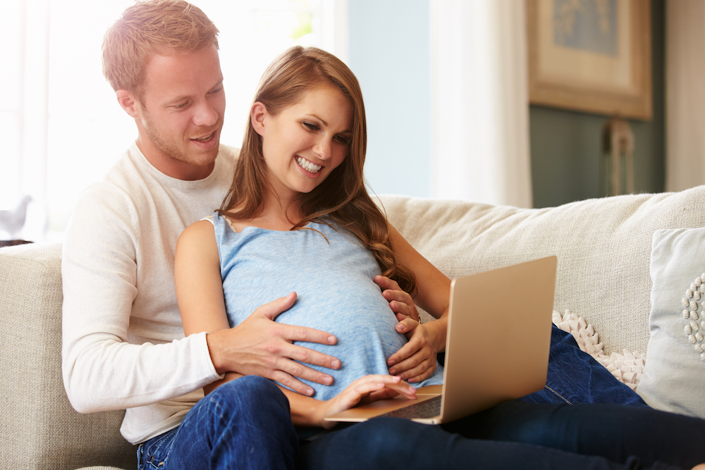 Expectant Parents Searching for Baby Names